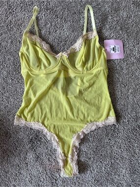 Beautiful Lace-Trim Bodysuit